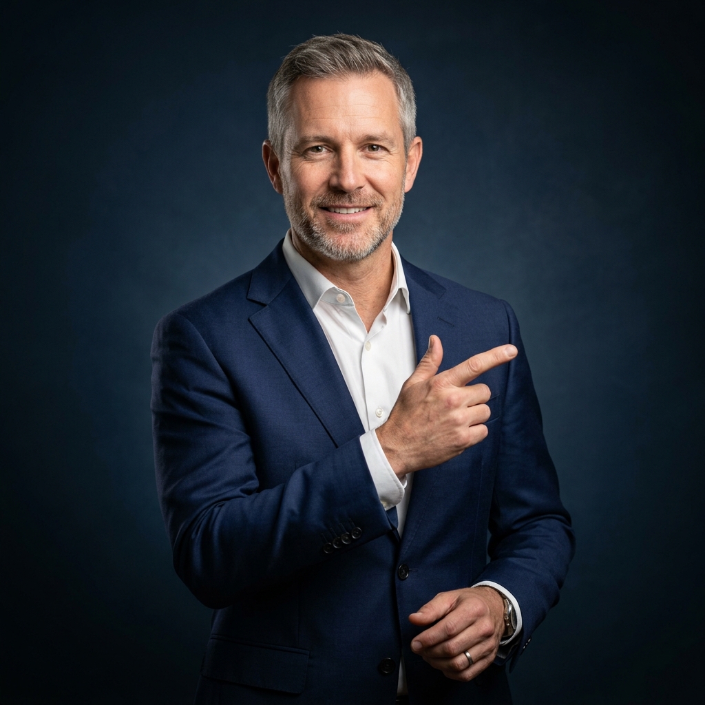 Marcus Webb — AI-generated brand host of MarketPulseBot
